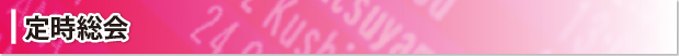 定時総会
